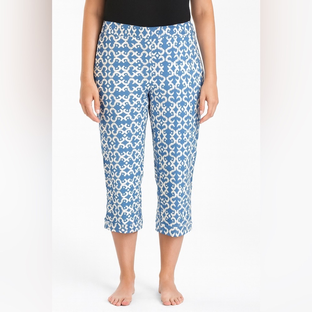 Printed Capris - Picture 2 of 8